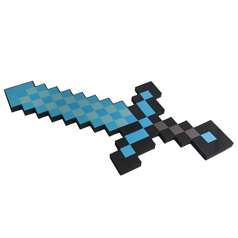 фото Игрушечное оружие PixelCrew TM00065 голубой Minecraft