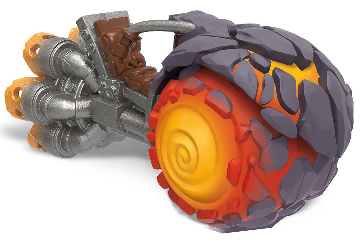 Skylanders SuperChargers. Интерактивная фигурка машина Burn Cycle