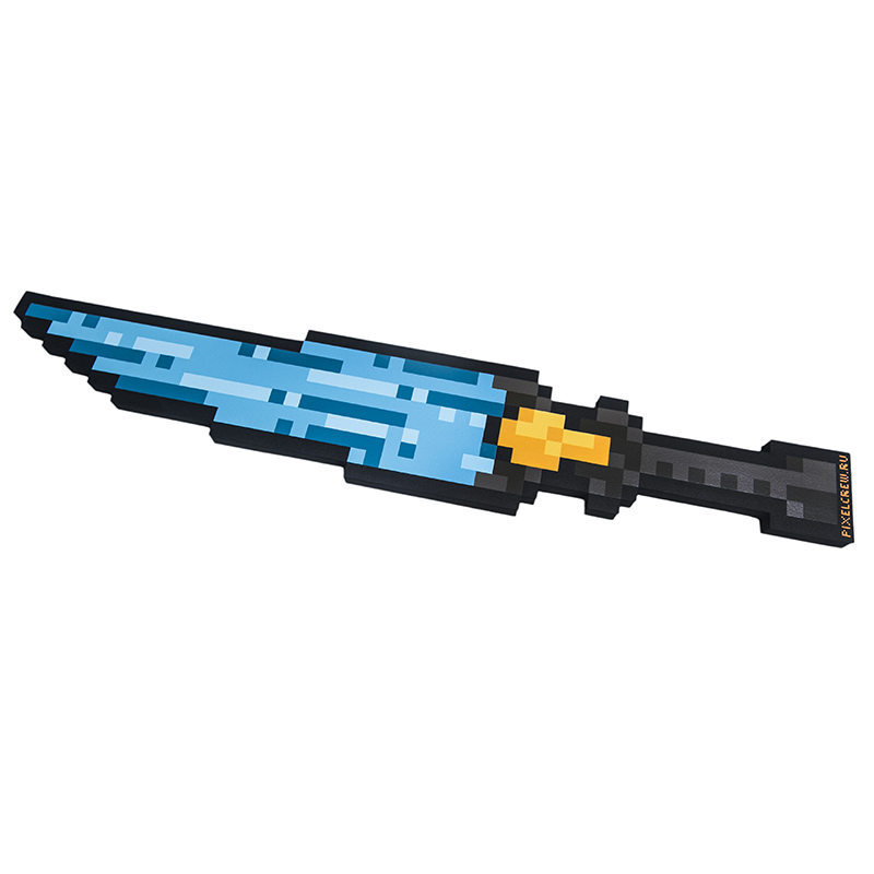 фото Игрушечное оружие PixelCrew PC08531 синий Minecraft