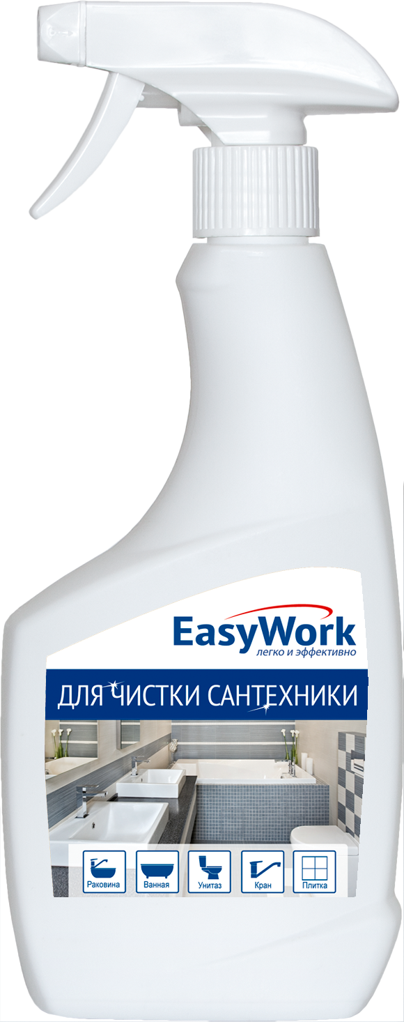 фото Средство для чистки сантехники EasyWork, 303453, 500 мл