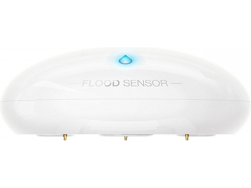 фото Модуль расширения FIBARO Датчик протечки и температуты для Apple HomeKit SMART HOME FLOOD SENSOR FGBHFS-101, белый