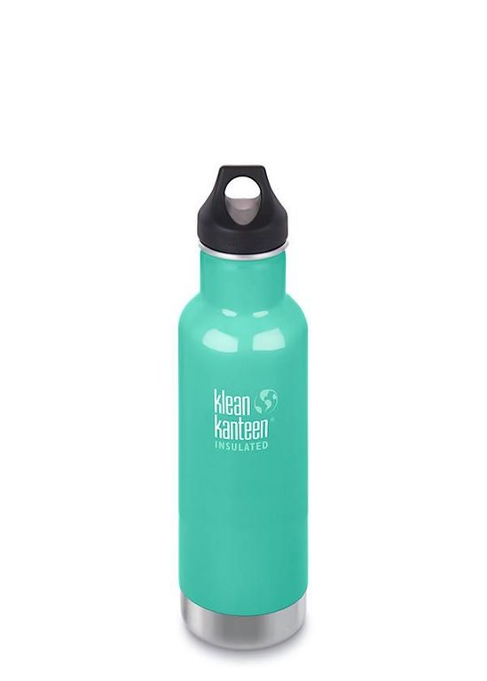 фото Бутылка для воды Klean Kanteen INSULATED CLASSIC LOOP 20OZ, бирюзовый