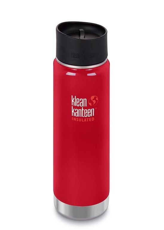 фото Термос Klean Kanteen INSULATED WIDE CAFE CAP 20OZ, красный