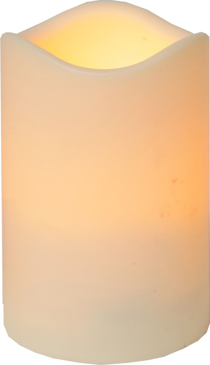 фото Свеча декоративная LED Star Trading Сandle Plastic, 067-28, бежевый, 11,5 см
