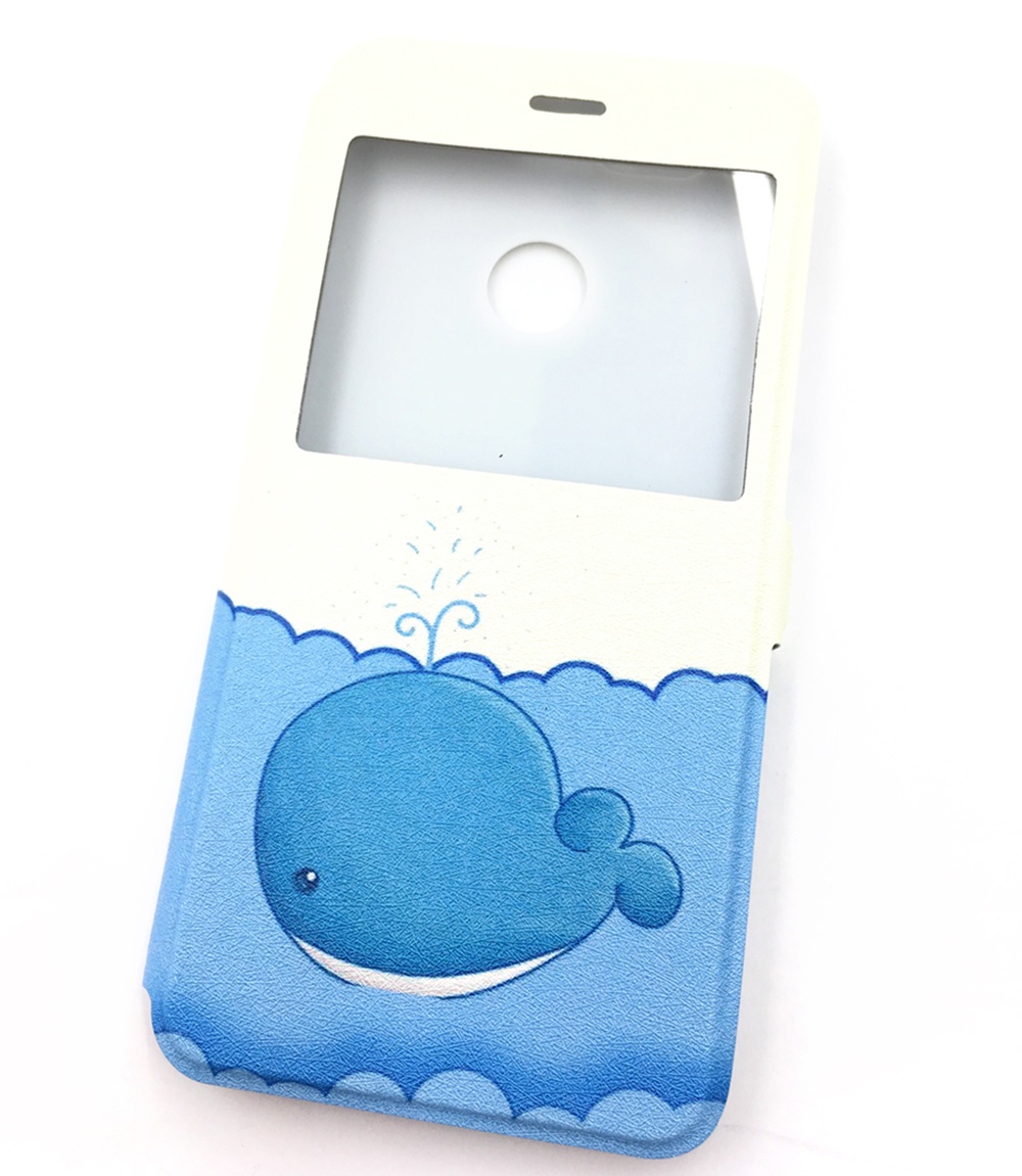Чехол для сотового телефона Мобильная мода Xiaomi Mi A1 5X Чехол-книжка c окном и рисунком