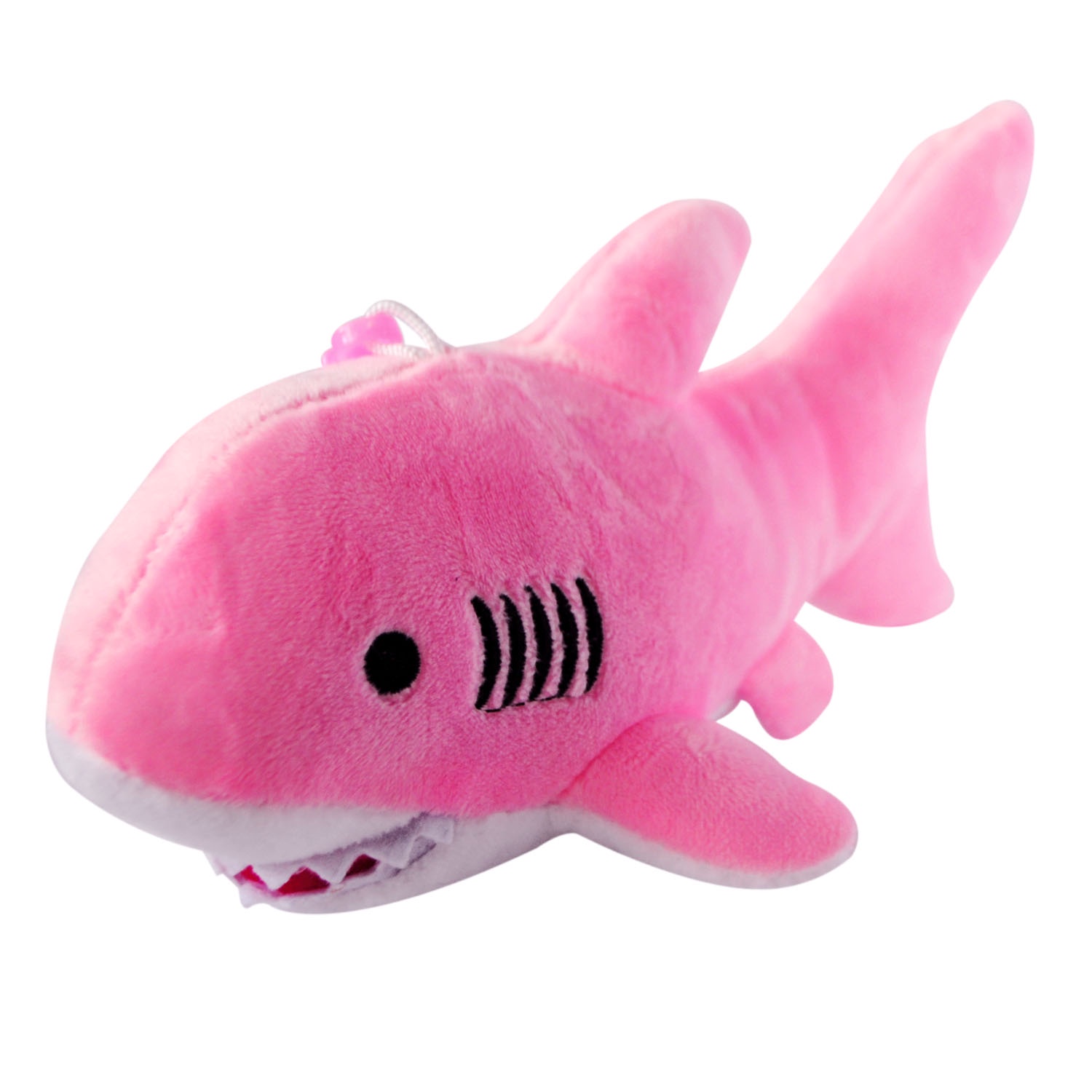 фото Мягкая игрушка АБВГДЕЙКА акула розовый