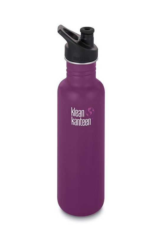 фото Бутылка для воды Klean Kanteen CLASSIC SPORT 27oz (800 мл), фиолетовый