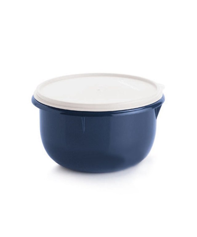 фото Контейнер вакуумный для пищи Tupperware Замесочное блюдо, синий, белый