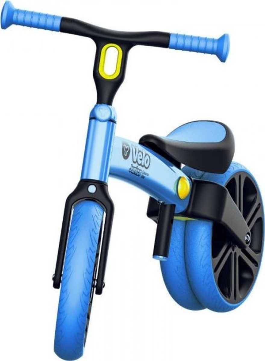 фото Беговел для мальчика YVolution Velo Junior, 101049, голубой