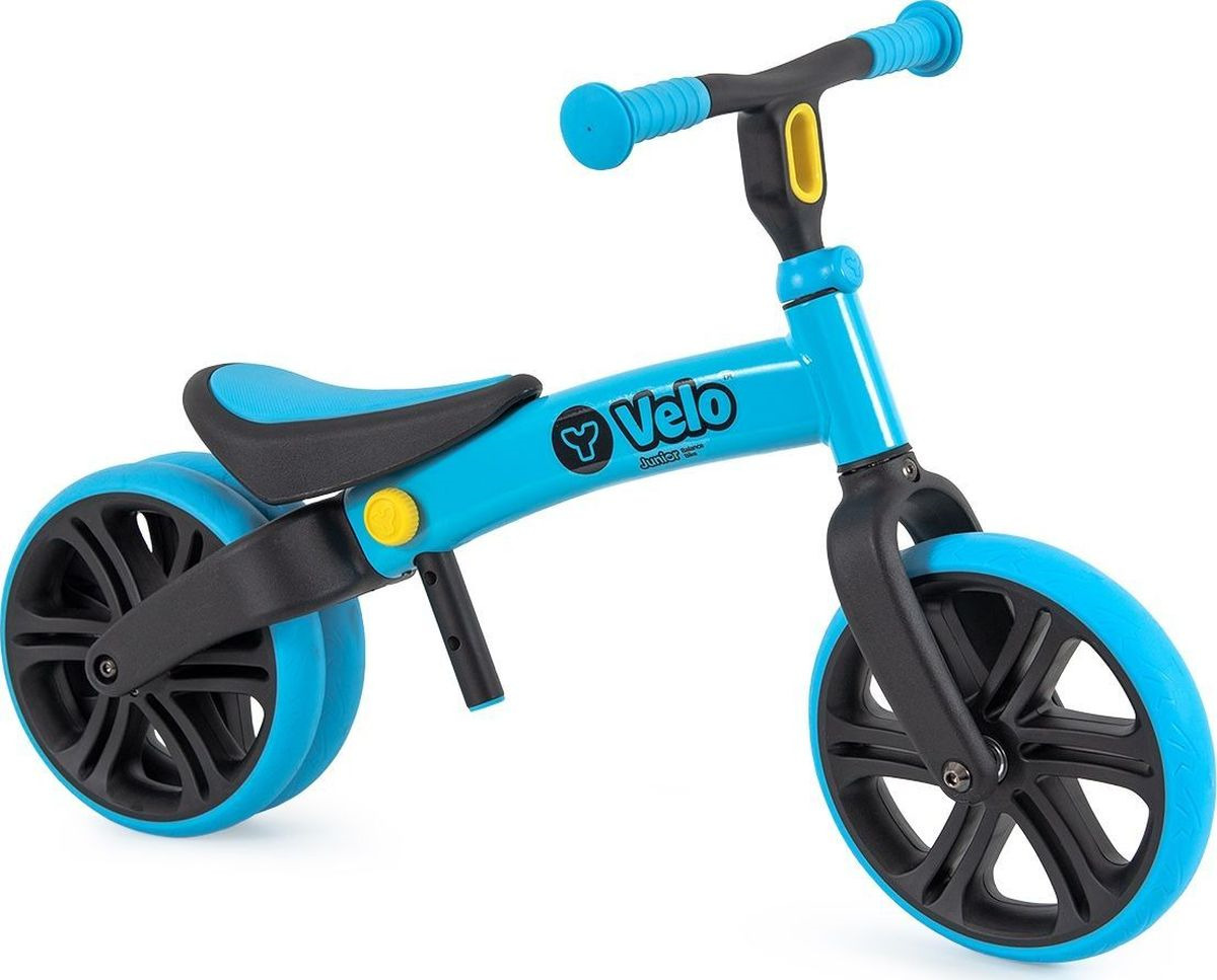 фото Беговел для мальчика YVolution Velo Junior, 101049, голубой