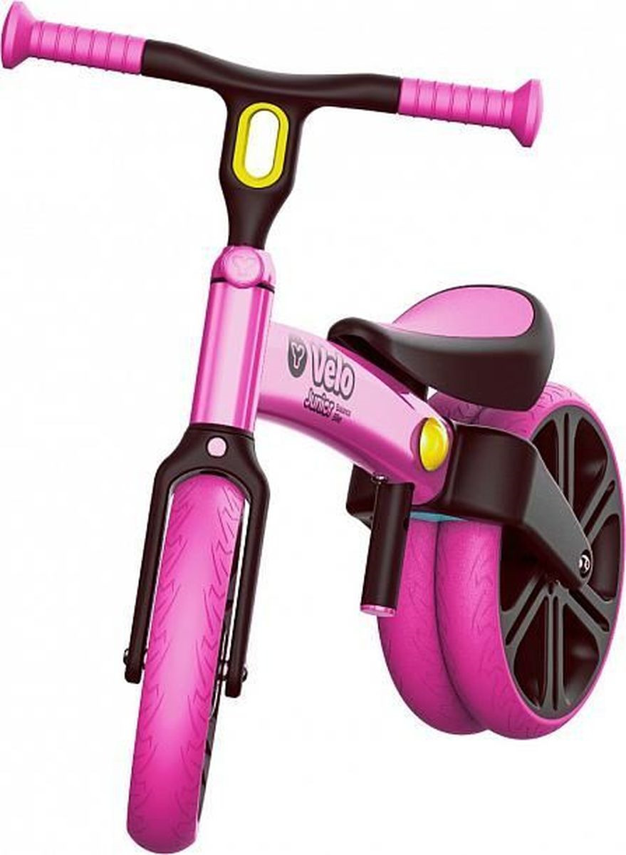 фото Беговел YVolution Velo Junior, 101050, розовый