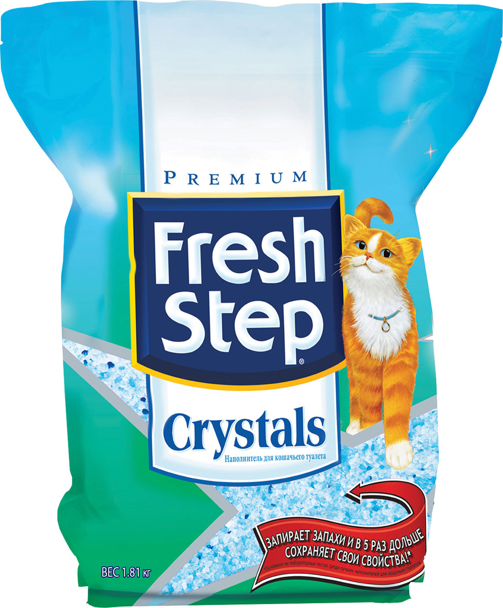 Наполнитель для кошачьего туалета Fresh Step