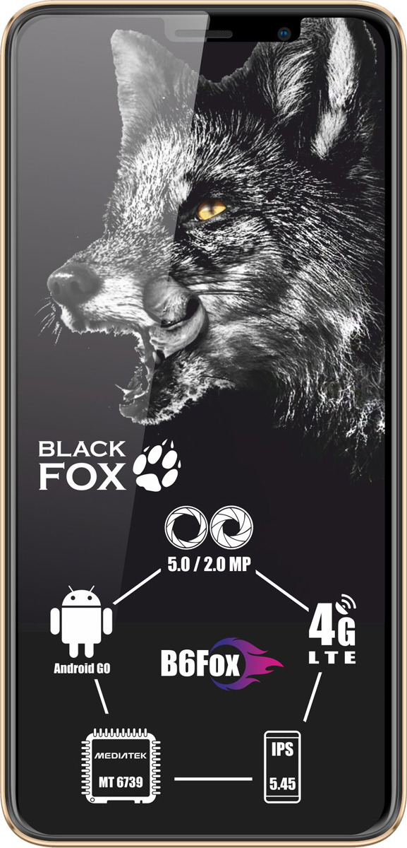 Смартфон black fox b8 fox 16gb black обзор