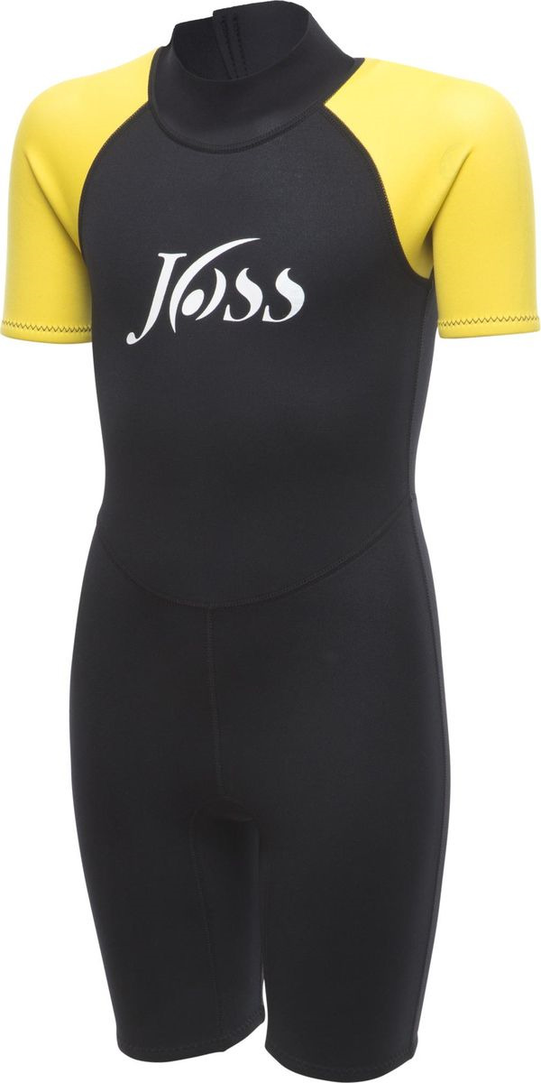 Гидрокостюм детский Joss Kids's Shorty Wetsuit, черный, размер 120/130