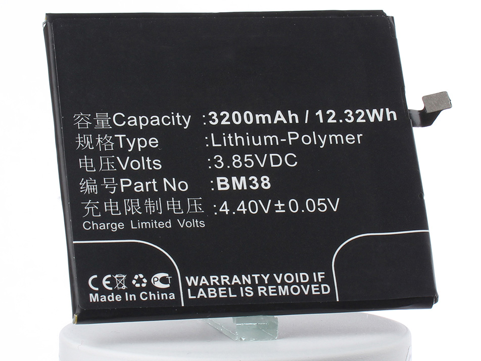 Аккумулятор для телефона iBatt iB-BM38-M2984