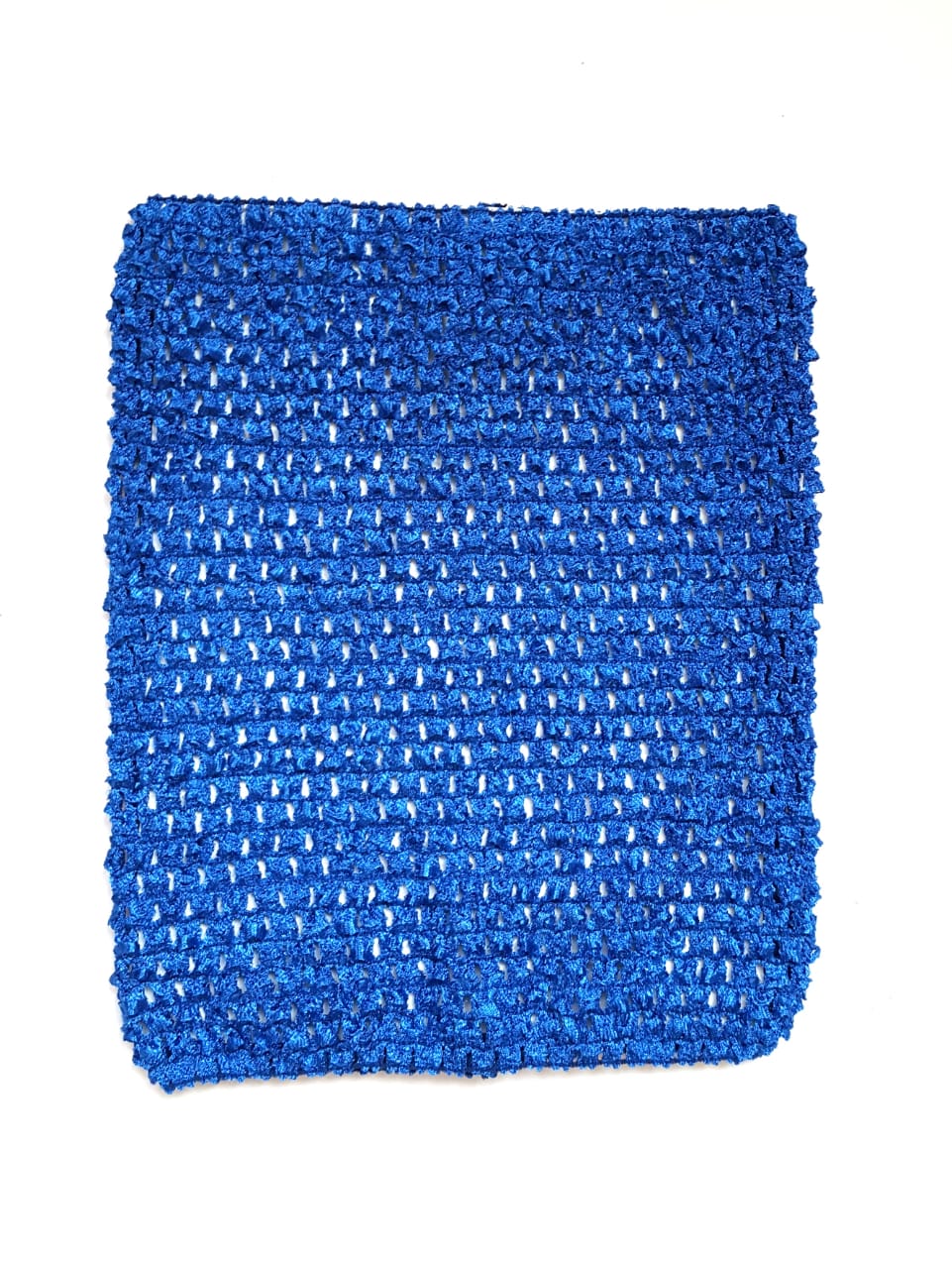 Ткань Caramelkalife Топ-резинка, размер 23*20 см. Цвет Синий