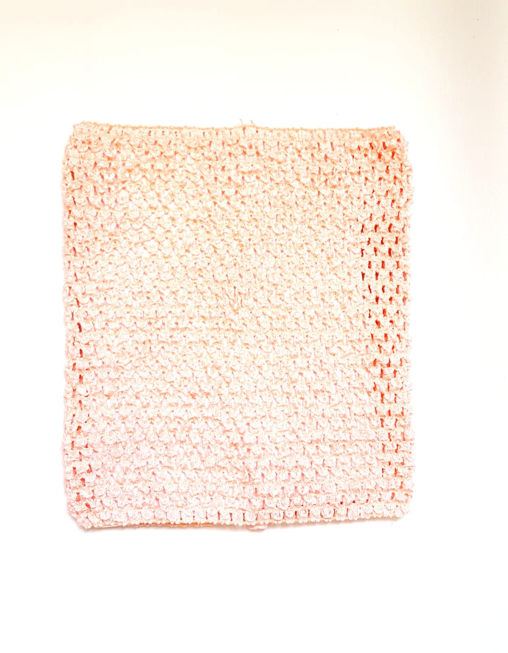 Ткань Caramelkalife Топ-резинка, размер 23*20 см. Цвет Персиковый.