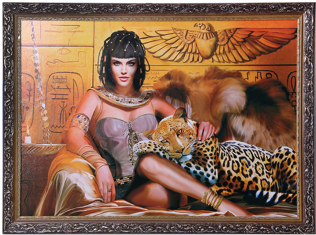 Клеопатра Египетская царица со львом
