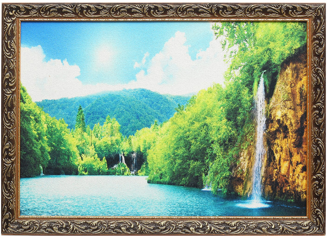 фото Гобелен Сюжет "Красота водопада", 1978222, 53 х 73 см