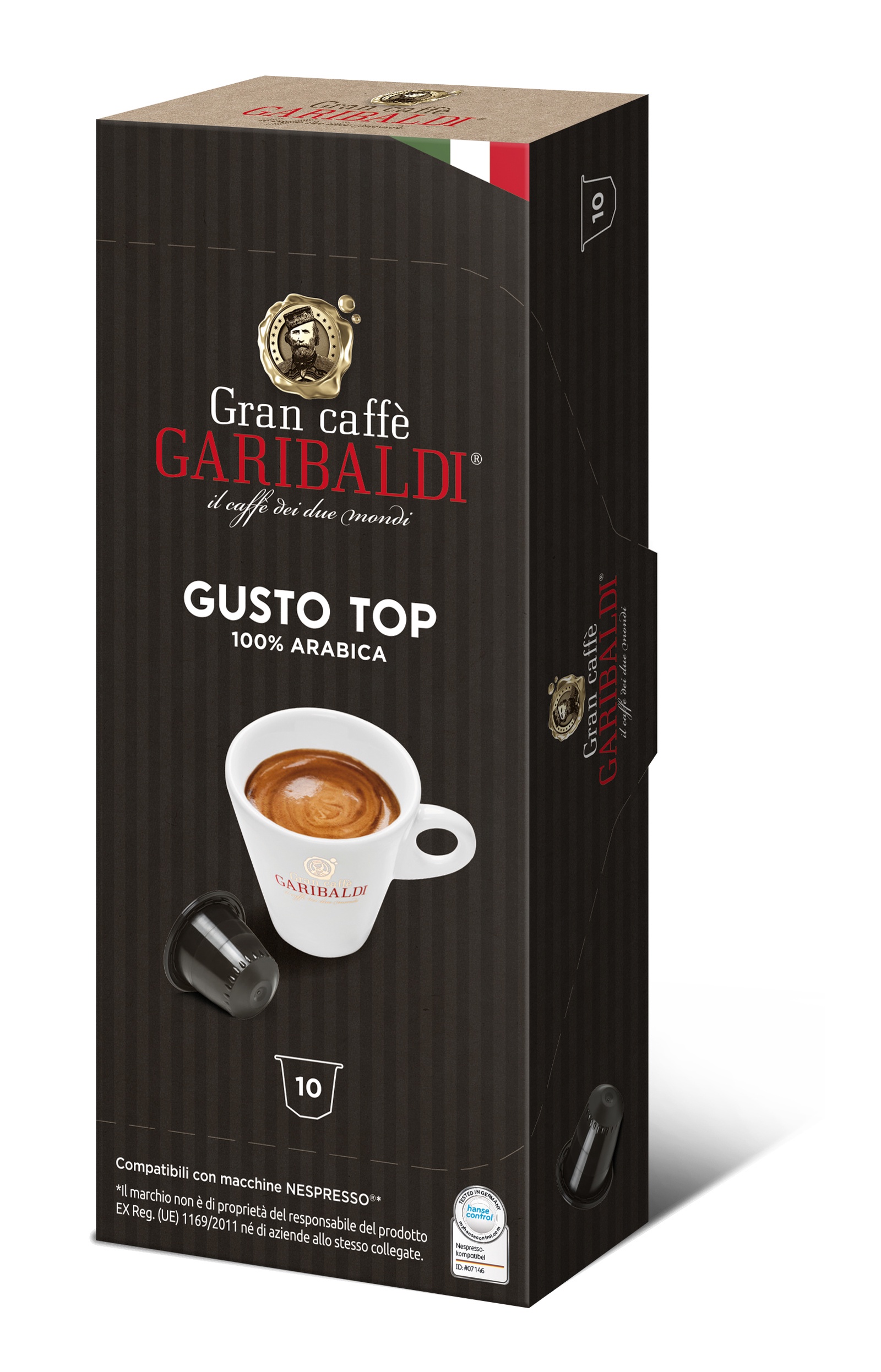 фото Кофе в капсулах Garibaldi Gusto Top, 10 шт