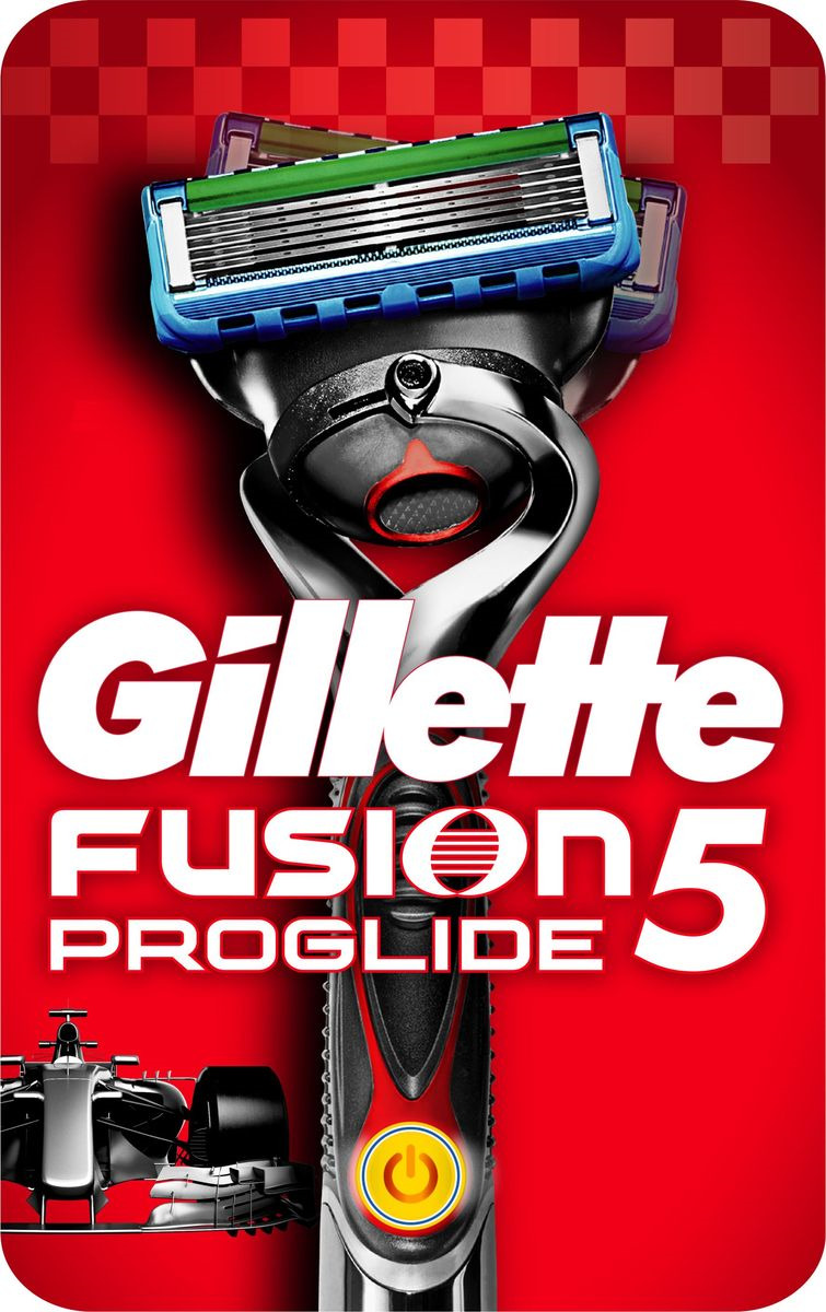 Бритвенный станок Gillette Fusion5 Proglide Power, с 1 сменной кассетой