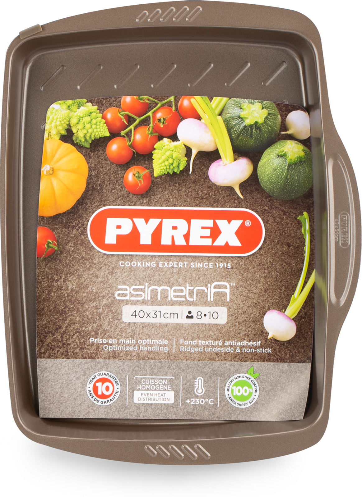 фото Форма для запекания Pyrex "asimetriA", прямоугольная, 40 х 31 см