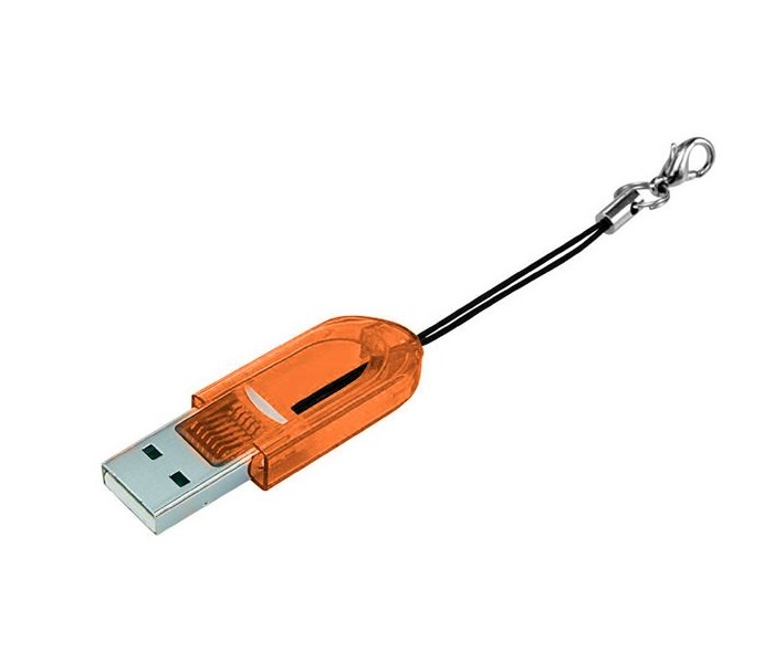 фото Устройство чтения карт памяти SmartBuy SBR-710, оранжевый