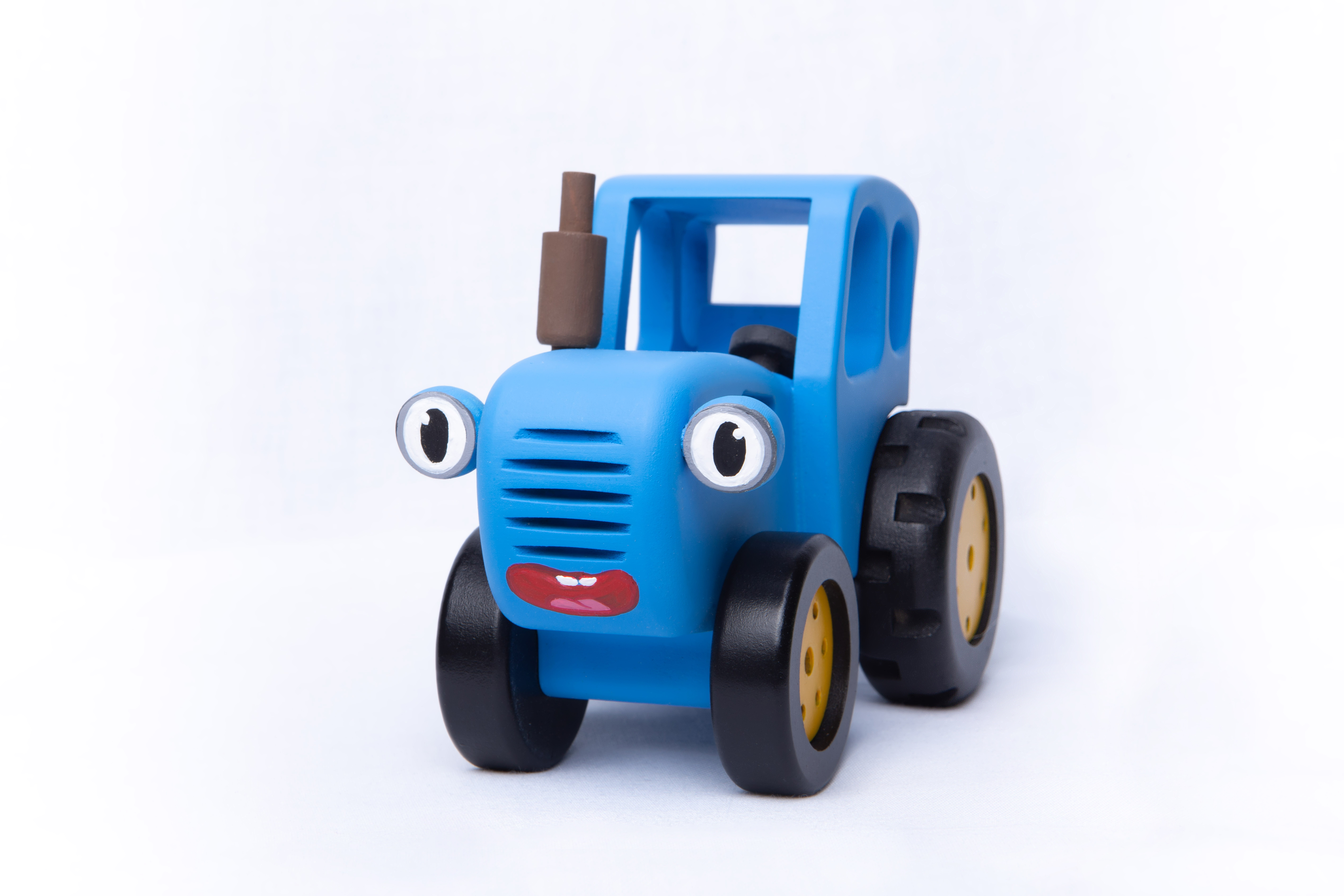 фото Синий трактор Bochart