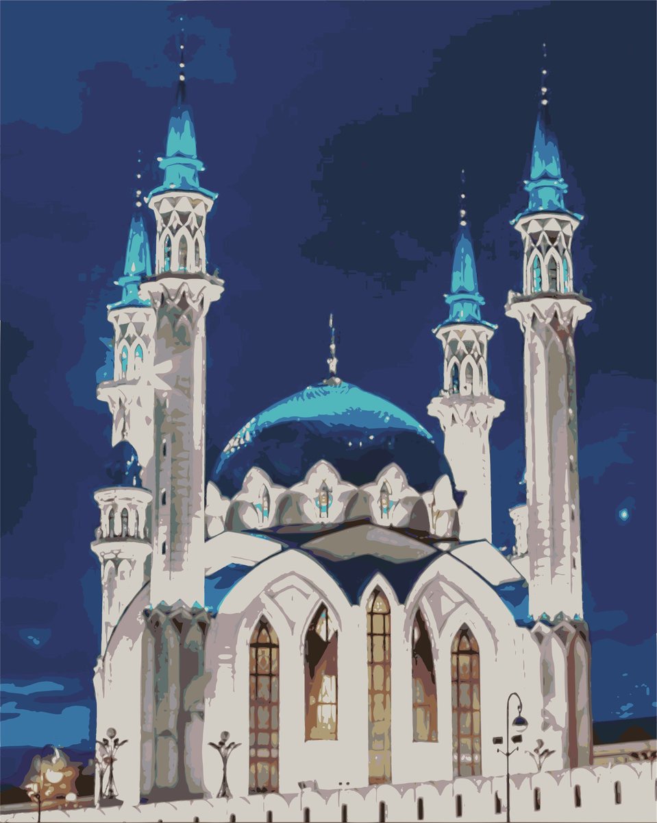 Мечеть Казань кул Шариф Графика