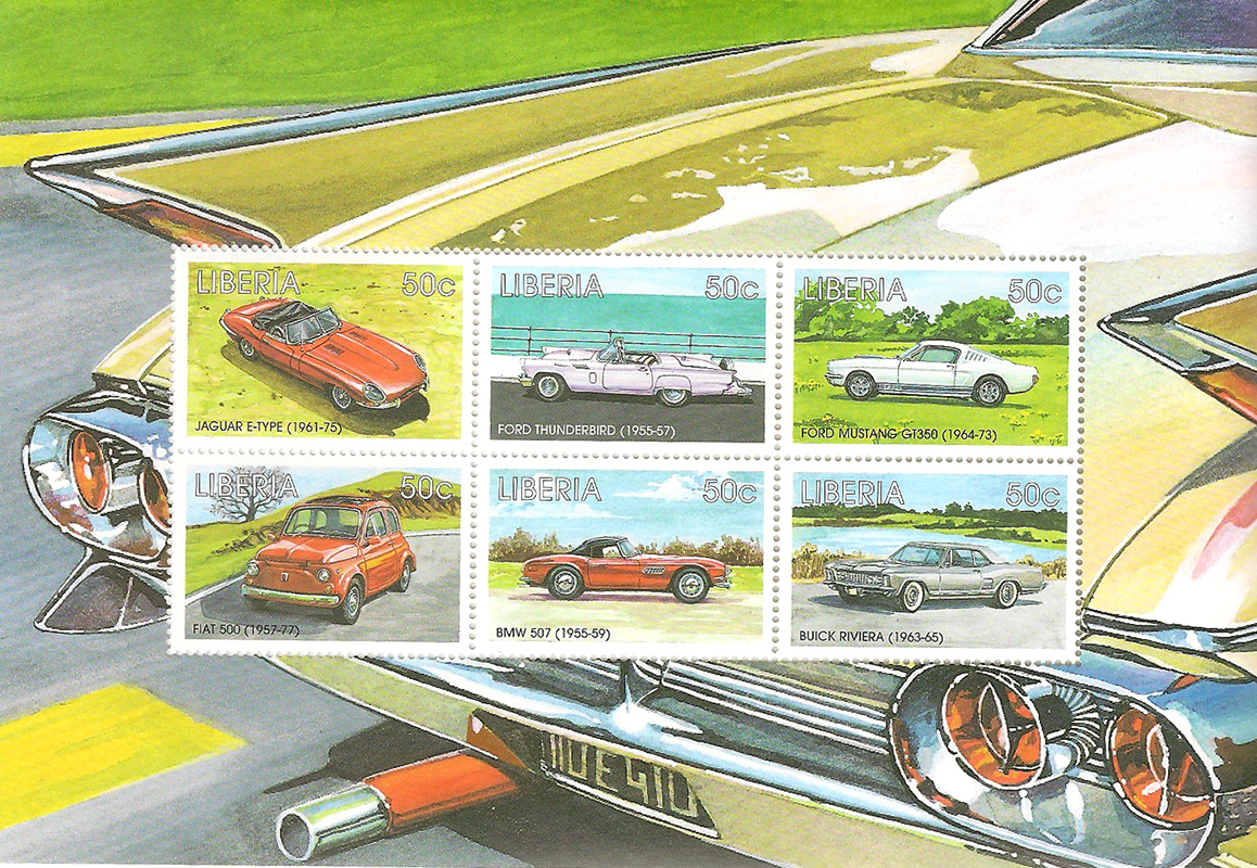 Почтовые Марки Автомобили Купить