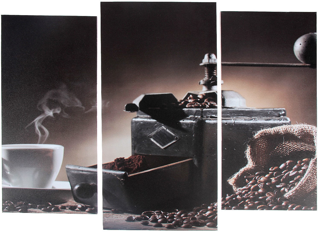 фото Картина Кофе на завтрак, модульная, 3981590, 60 х 80 см