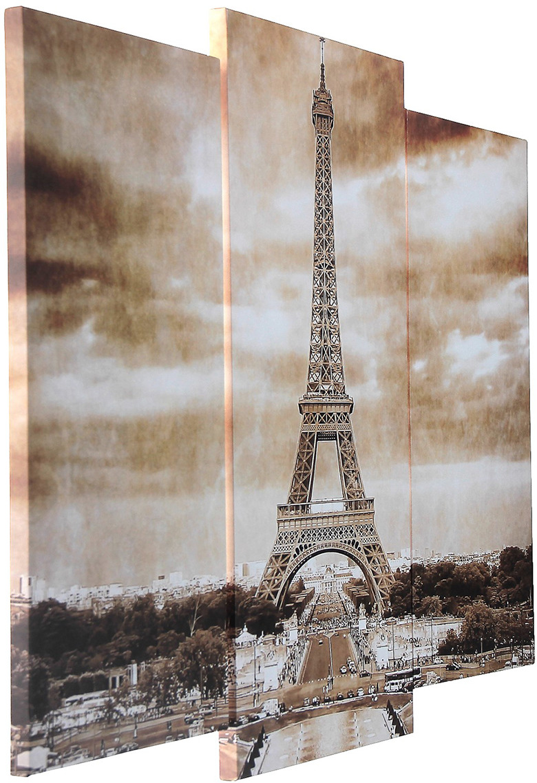 фото Картина Ретро Париж, модульная, 3981628, 60 х 80 см