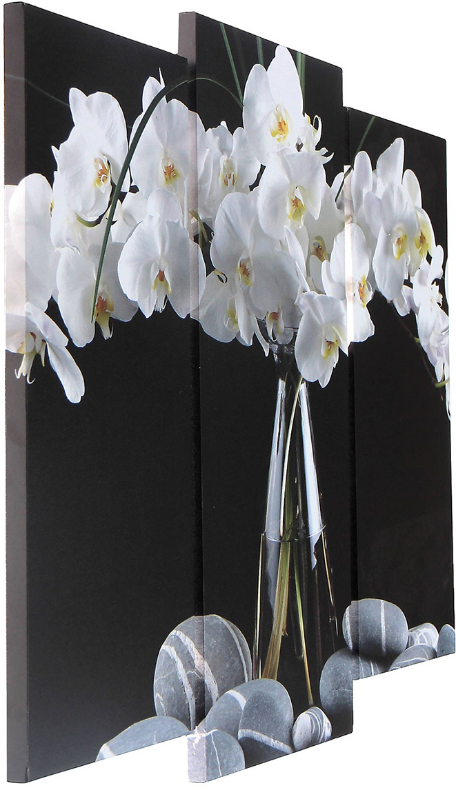 фото Картина Орхидеи в вазе, модульная, 3981636, 60 х 80 см