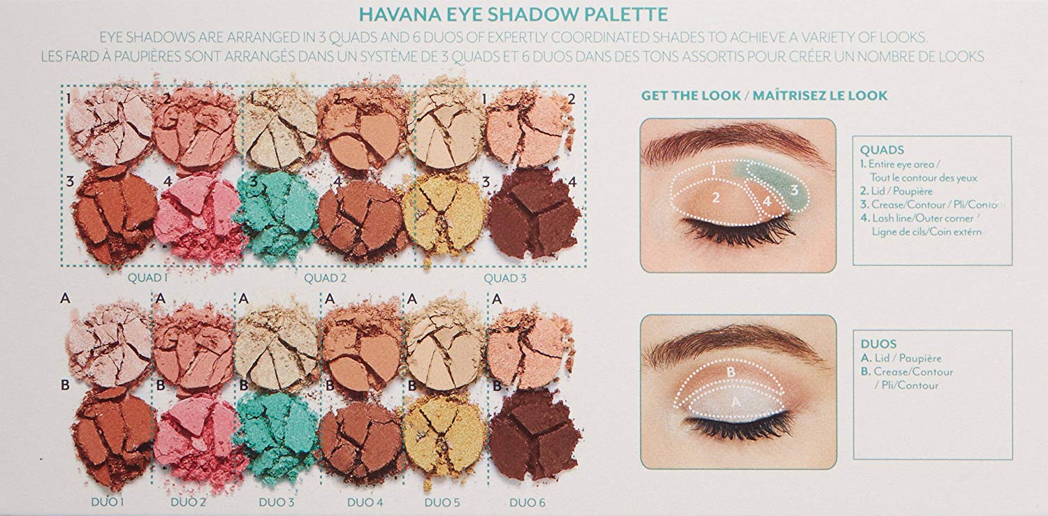 фото Тени для век CARGO Cosmetics Eyeshadow Palette HAVANA Nights