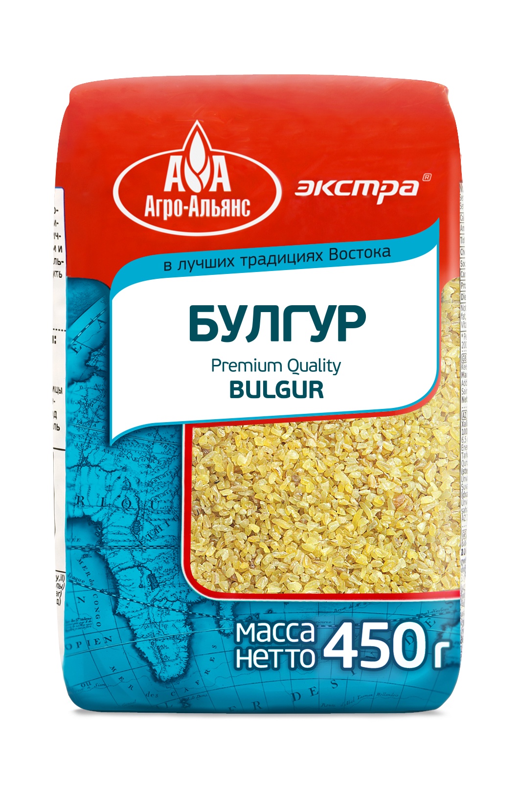 фото Крупа пшеничная Булгур "Агро-Альянс Экстра", 450 г