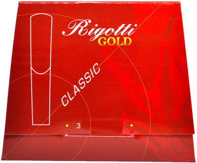 фото Упаковка тростей для саксофона-альт Rigotti Gold Classic RG3.CSA-4