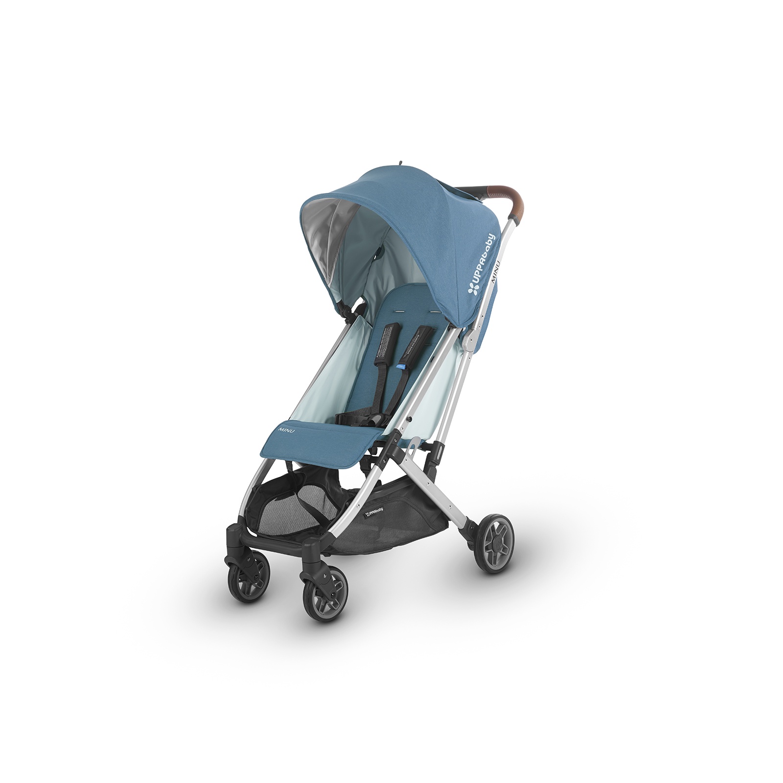 фото Коляска прогулочная UPPAbaby MINU 2018 Ryan Голубой