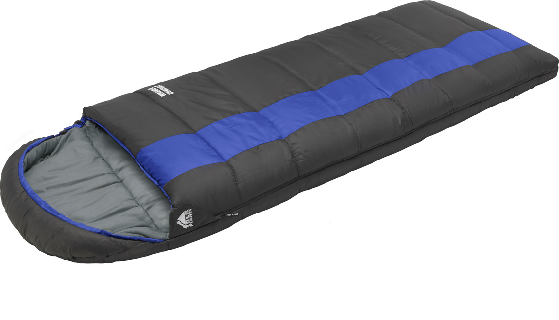 фото Спальный мешок TREK PLANET Warmer Comfort, зимний, правая молния, серый, синий