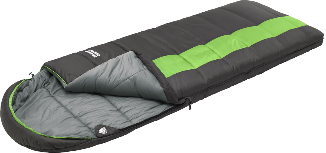 фото Спальный мешок TREK PLANET Dreamer Comfort, трехсезонный, правая молния, серый, зеленый