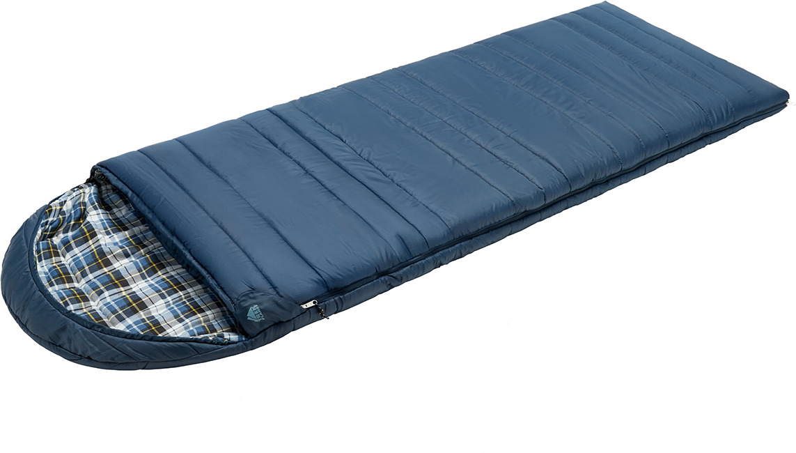фото Спальный мешок TREK PLANET Douglas Comfort, с фланелью, правая молния, синий