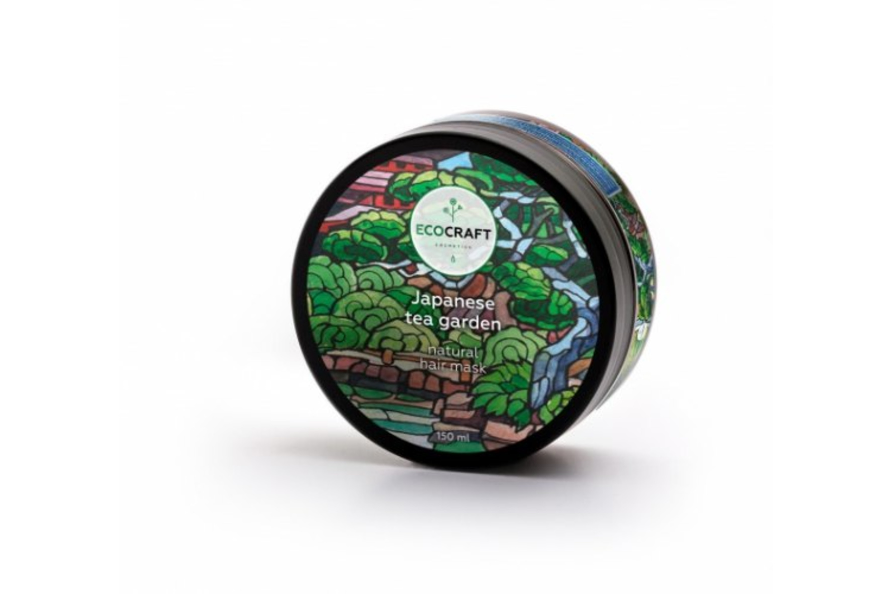 фото Маска для волос ECOCRAFT Cosmetics для увлажнения и восстановления волос "Japanese tea garden" Японский чайный сад, 150 мл