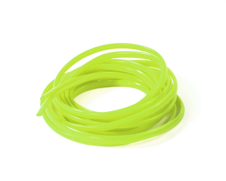 фото Шнурки Хорс Шнурок силиконовый люминесцентный зелено-желтый 2*120см, зеленый, желтый