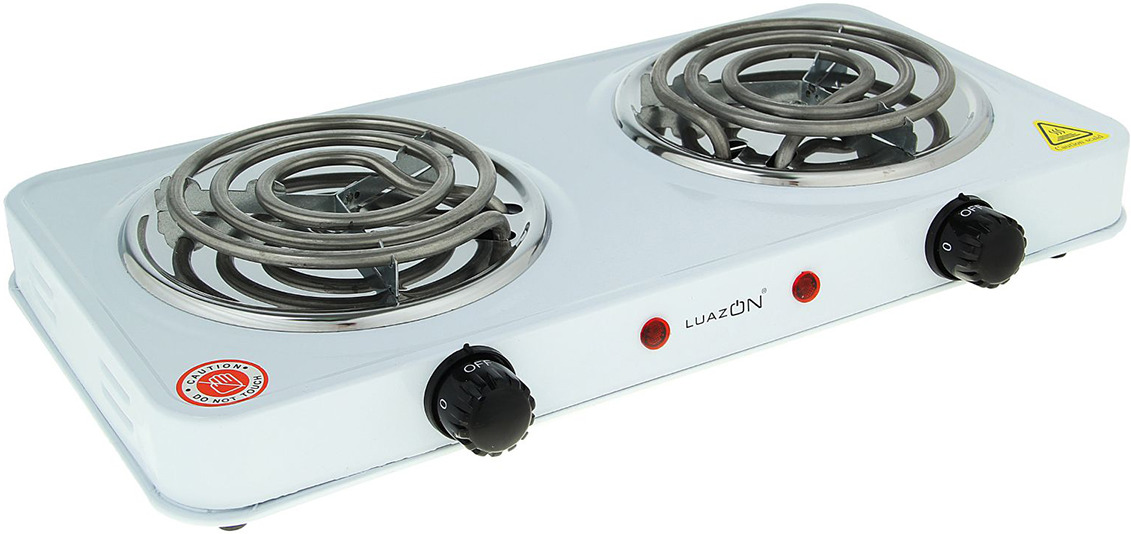 Настольная плита Luazon Home LHP-003, белый Настольная плита Luazon Home LHP-003, белый