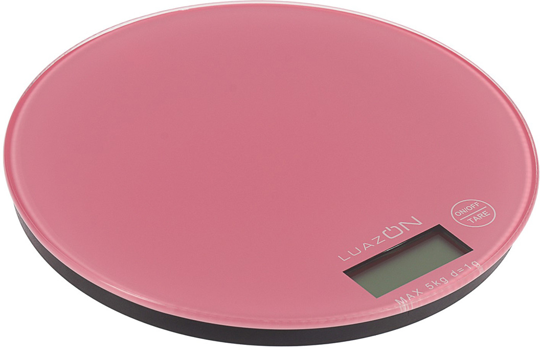 фото Кухонные весы Luazon Home LVK-701, розовый