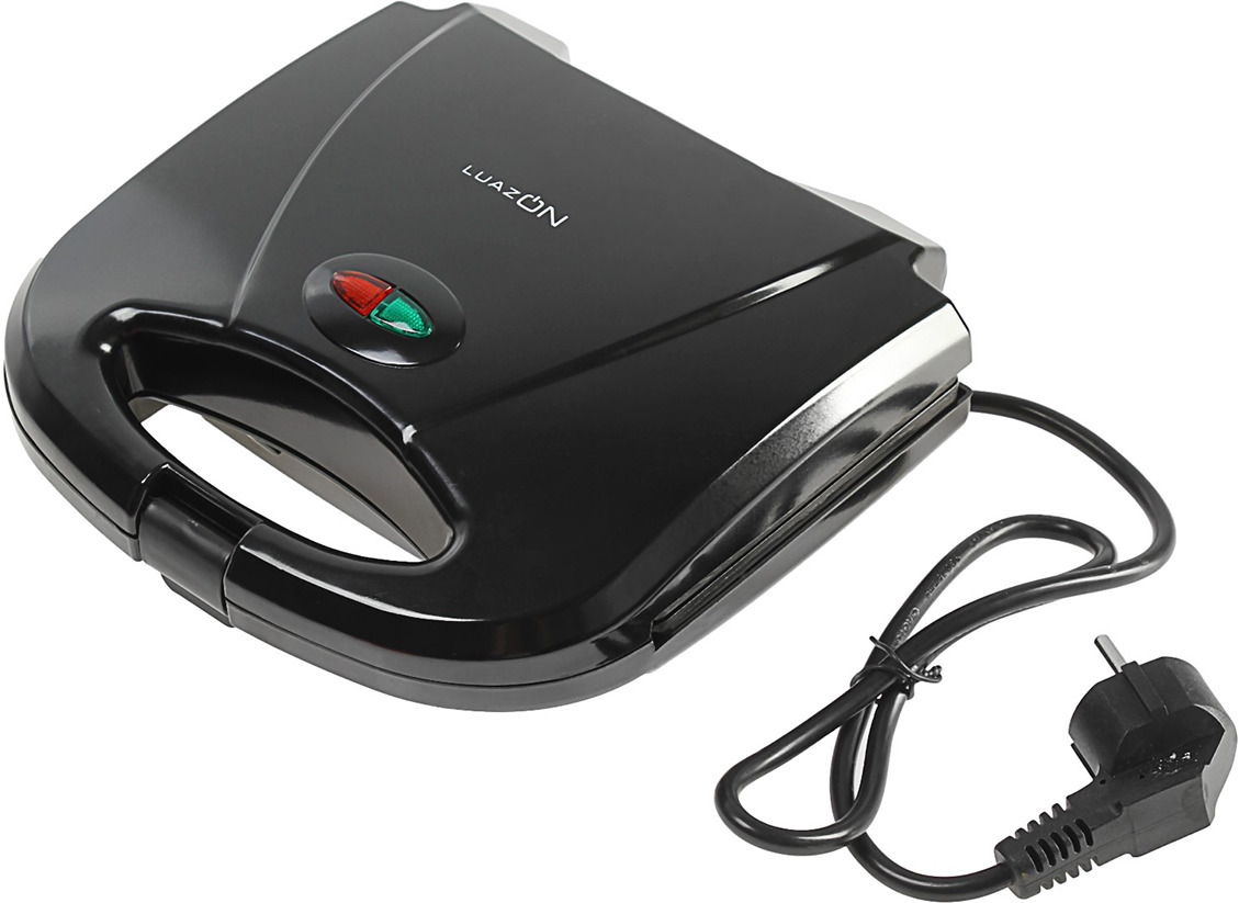 Вафельница Luazon Home LT-13 Орешки, черный Вафельница Luazon Home LT-13 Орешки, черный
