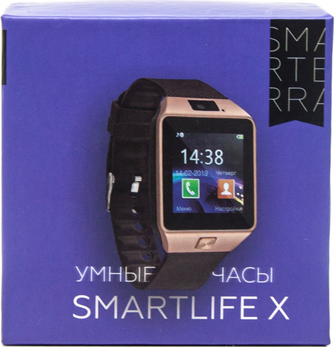 фото Умные часы Smarterra SmartLife X, розовое золото