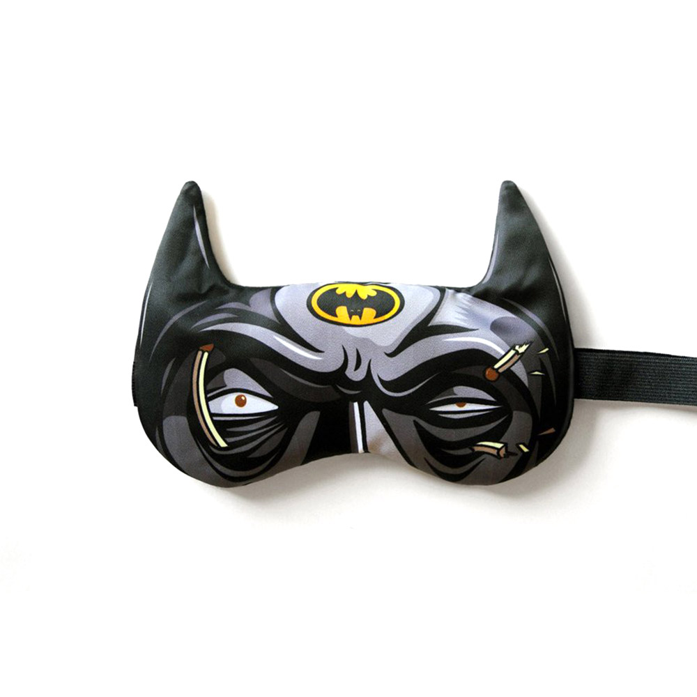 Маска для сна Shuba С изображением глаз Бэтмена в пластиковой упаковке