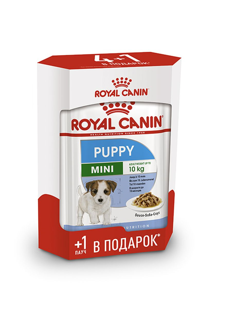 фото Корм консервированный Royal Canin Mini Puppy, для щенков мелких пород, 5 шт по 85 г
