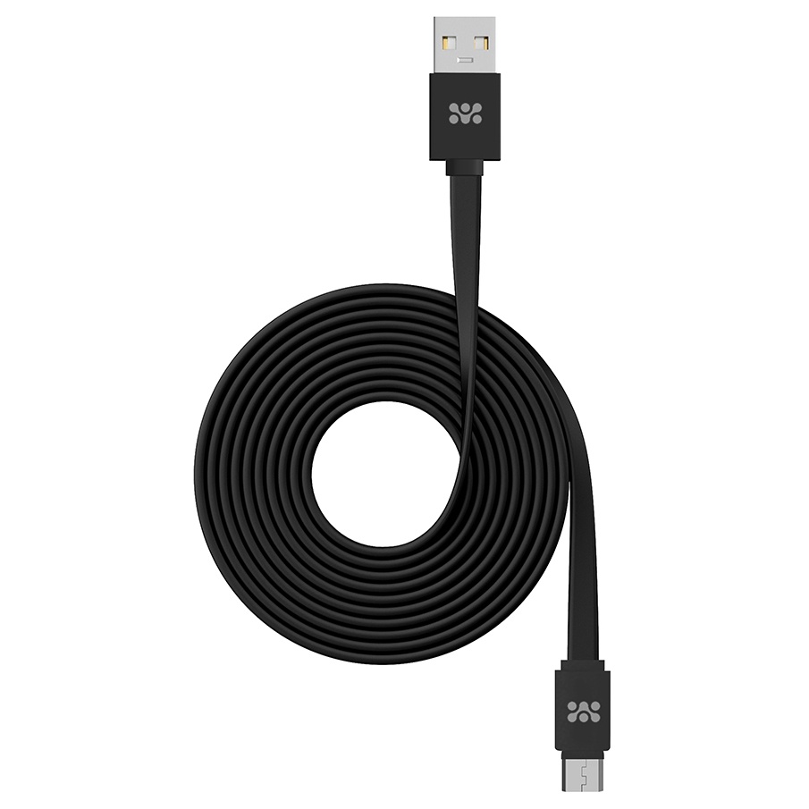 фото USB кабель micro Promate linkMate-U2F (1.2m), black