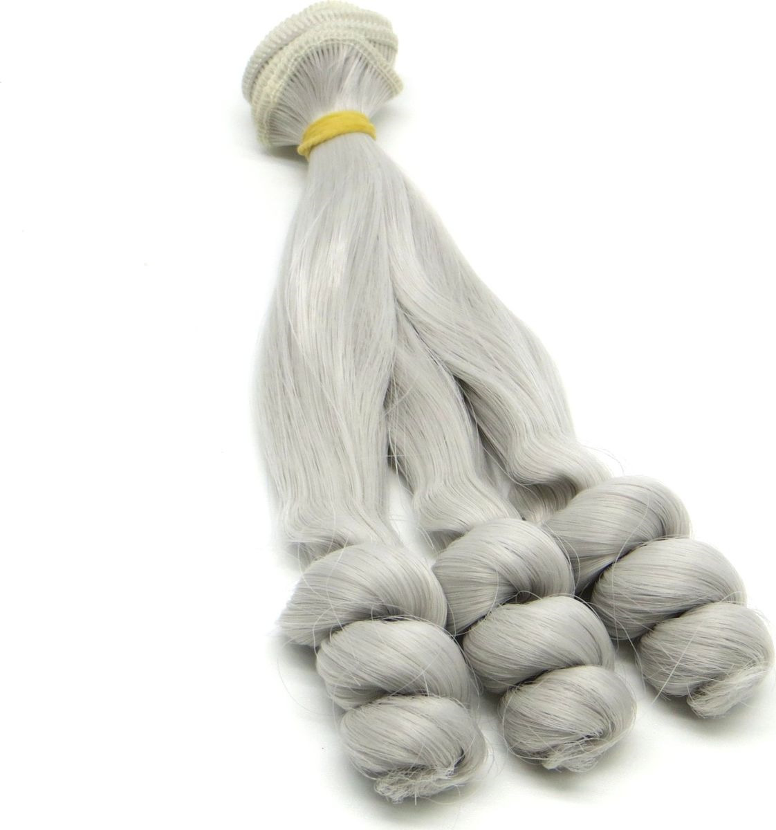 Трессы-кудри для кукол Рукоделие, TRK-01/15-004, пепельный блонд, 15 х 100 см